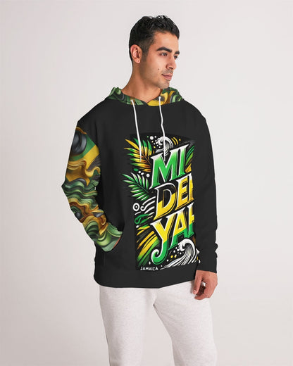 Black Weh Yuh Deh Men's Hoodie