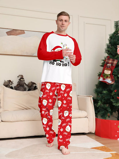 Matching Family Christmas Santa Claus Pajamas Set Plus Size