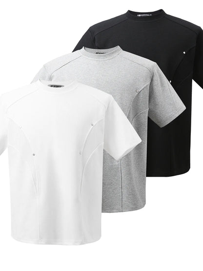 Men's Round Neck Short Sleeve T-Shirt