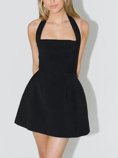 Halter Neck Mini Dress