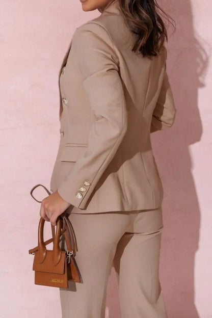 Plus Size Long Sleeve Blaze Pants Set