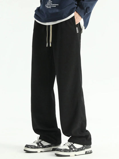 Men's Full Size Relaxed Fit Wide Leg Pants