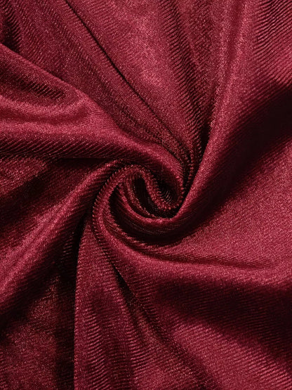 Burgundy velvet maxi dress, view 7