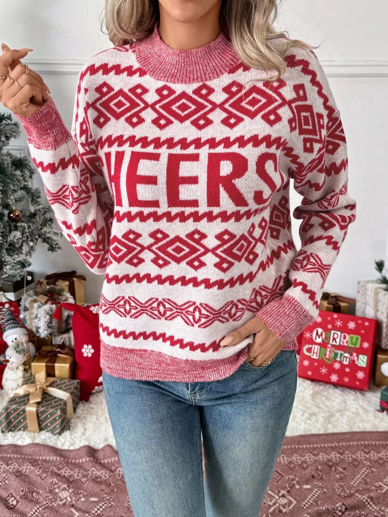 CHEERS Christmas Sweater