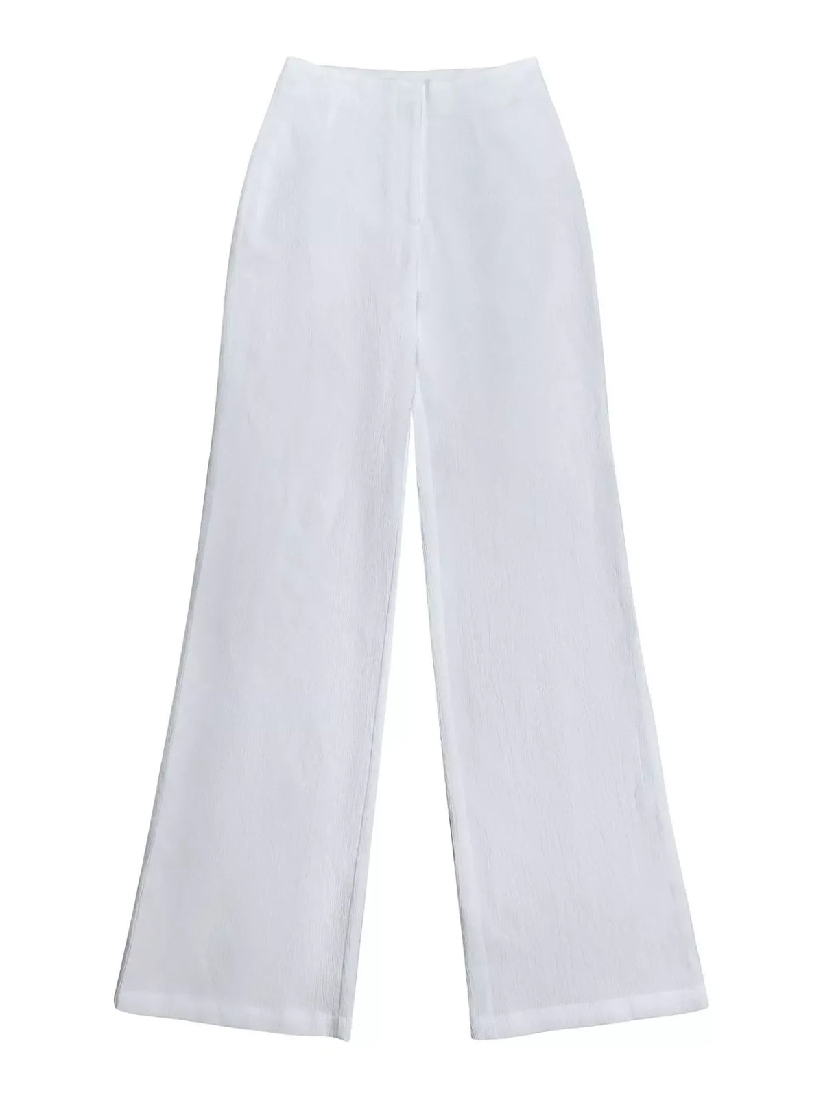 Buttoned Cami & Wide-Leg Pants Set