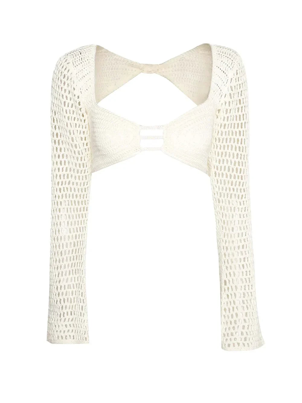 Top and skirt cover-up set, view 4