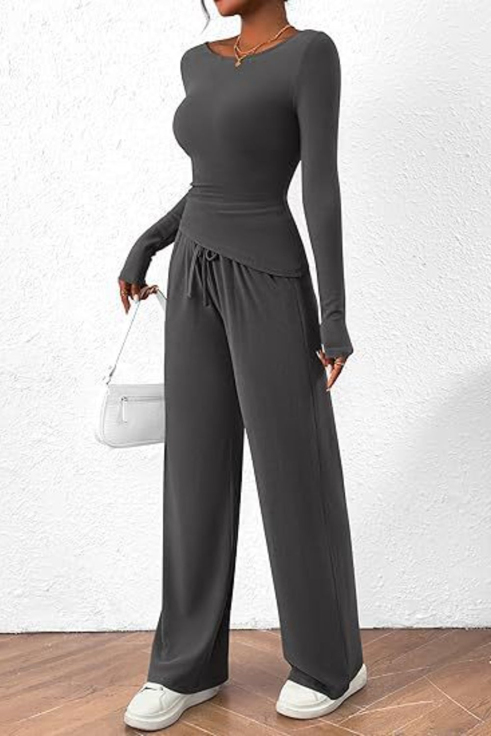 Long Sleeve Top Pants Set