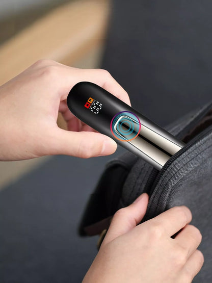 Men's Waterproof Electric Trimmer with LCD & Dock Charging