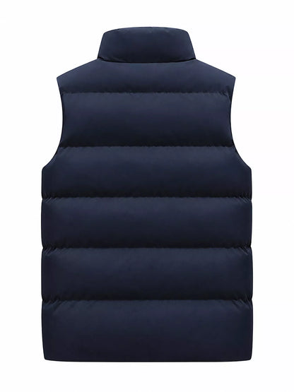 Men's lightweight puffer vest, view 11