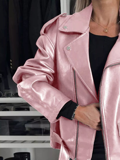 Full Size Zip Up Long Sleeve Jacket