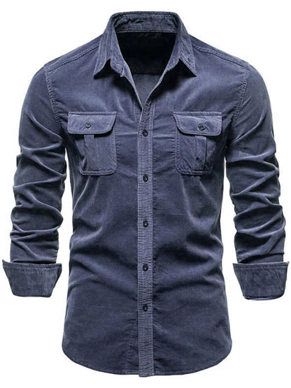 Men's Full Size Button Down Shirt