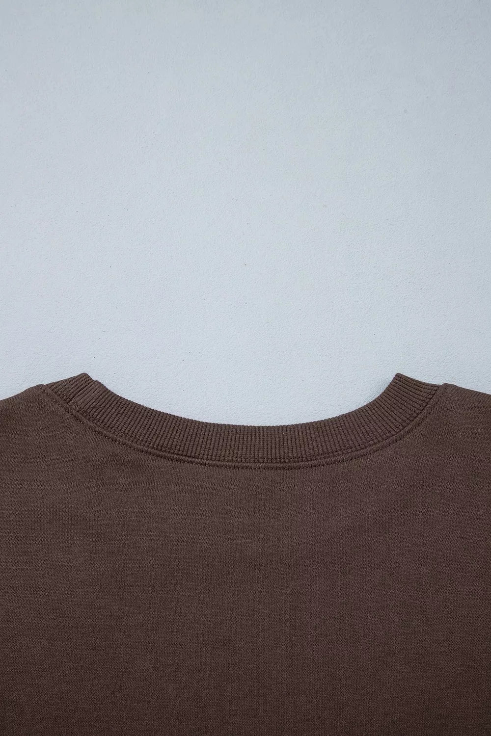 Plus size slogan sweatshirt, view 7