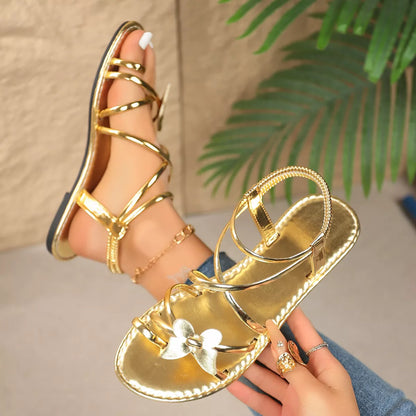 Butterfly Open Toe Sandals
