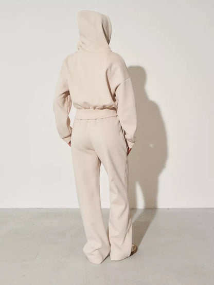 Zip-up hoodie and sweatpants set, view 8