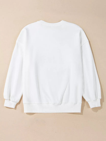 Halloween Pumpkin Patched Sweatshirt