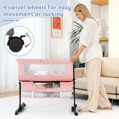 Kmaier Foldable Portable Baby Bassinet