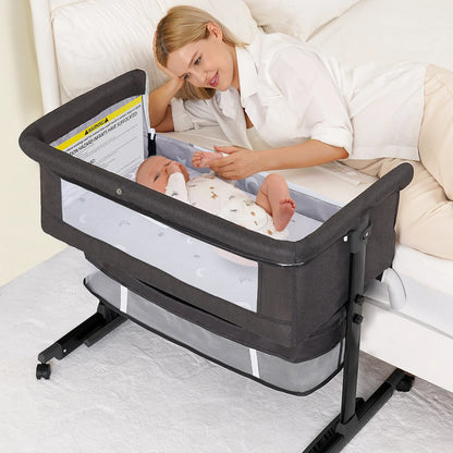 Kmaier Foldable Portable Baby Bassinet
