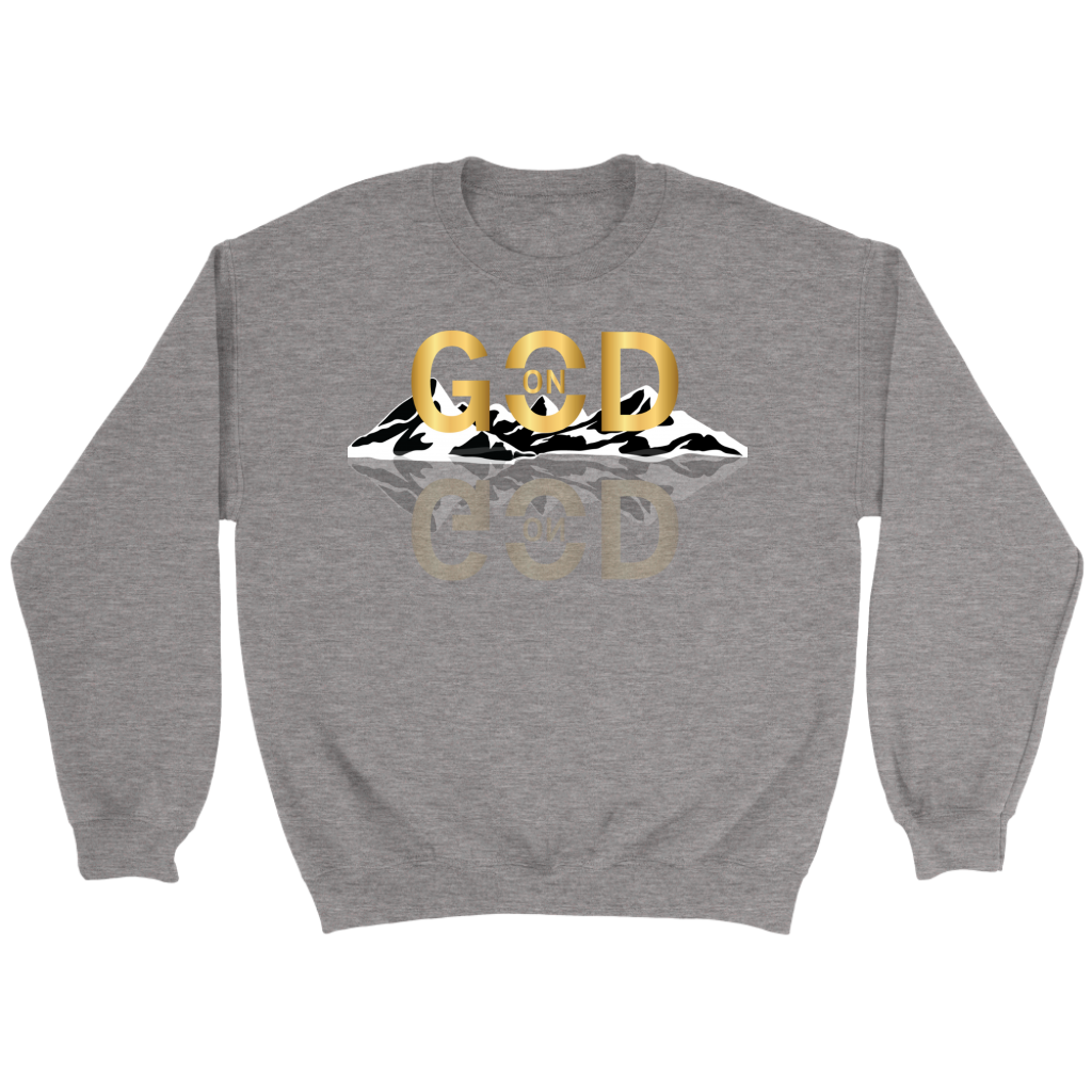 On God Crewneck Sweatshirt - MONLANE
