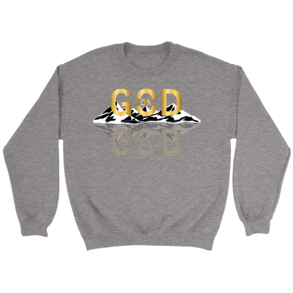 On God Crewneck Sweatshirt - MONLANE