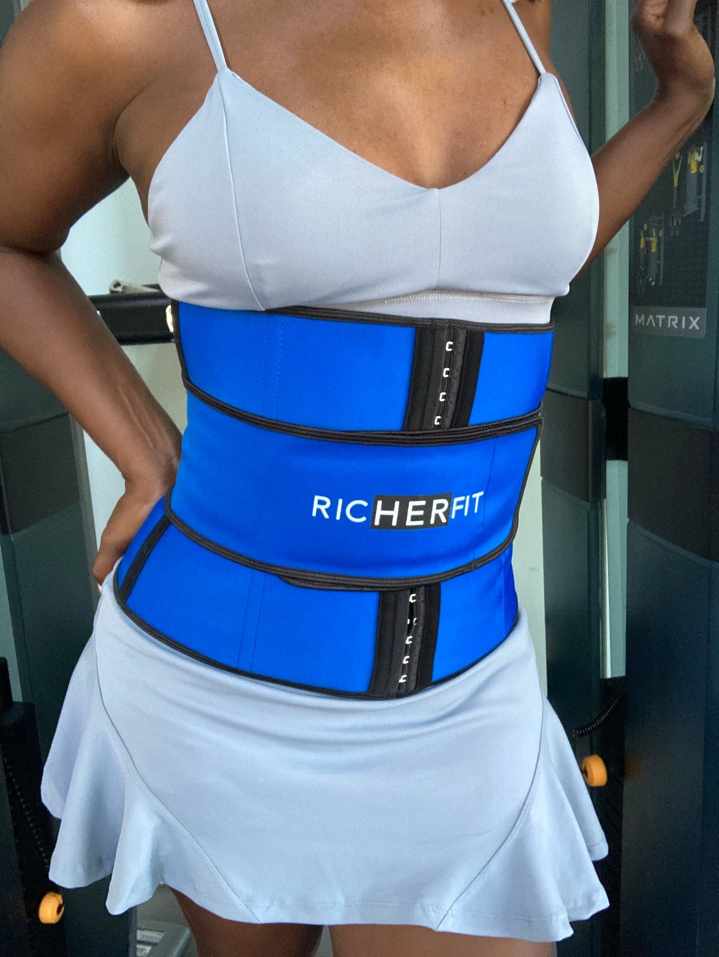 Blue Baddie Waist Trainer