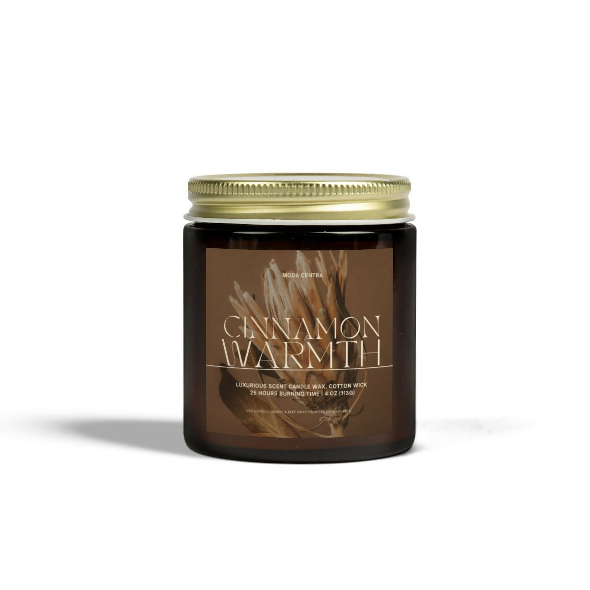 Cinnamon scented-candles-4oz-1