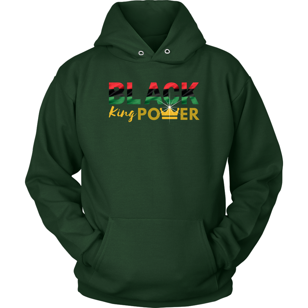 Black King Power Adult Hoodie - MONLANE
