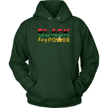 Black King Power Adult Hoodie - MONLANE