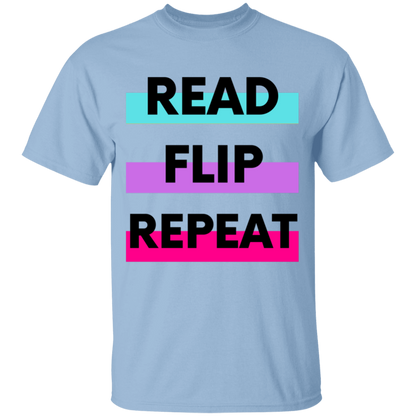 Read, Flip, Repeat T-shirt - MONLANE
