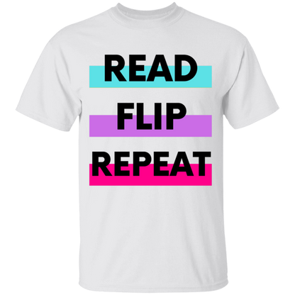 Read, Flip, Repeat T-shirt - MONLANE