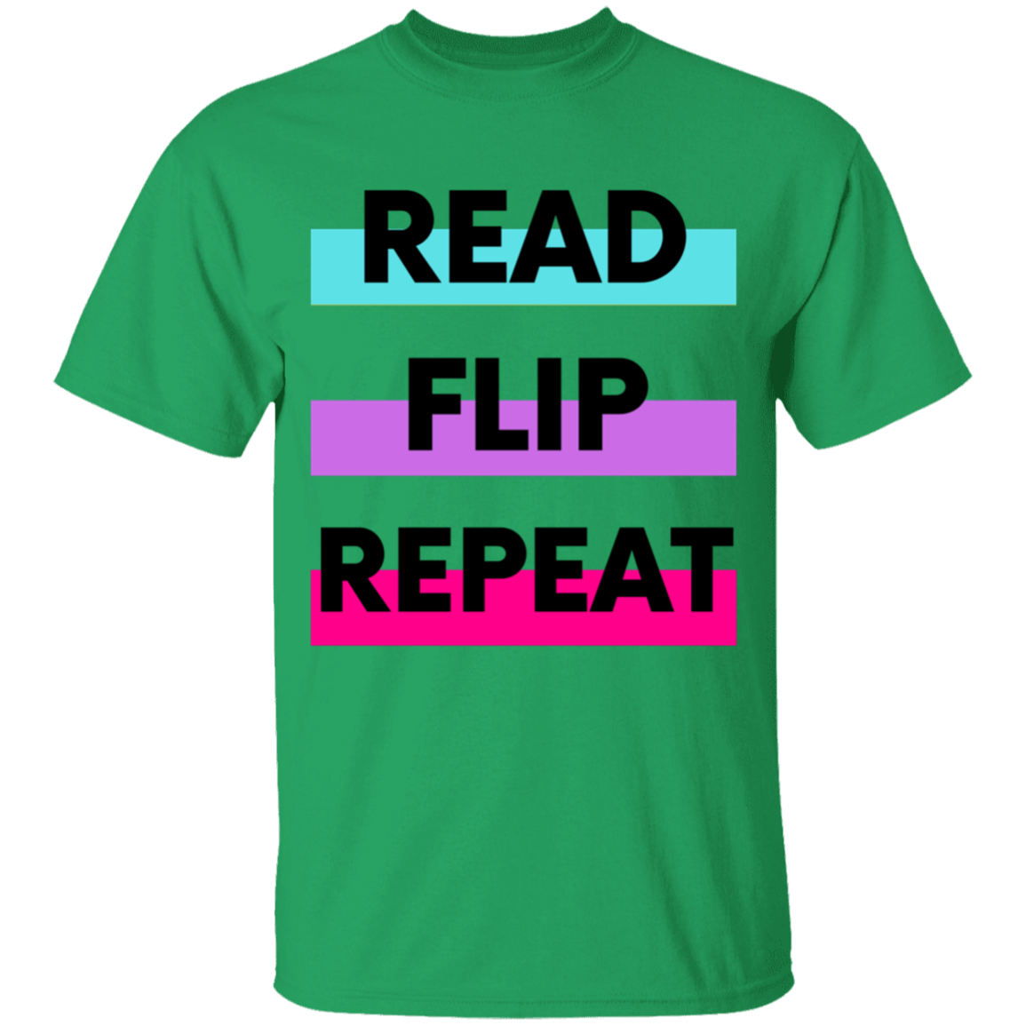 Read, Flip, Repeat T-shirt - MONLANE