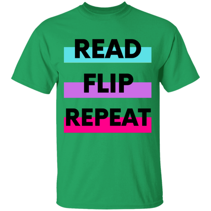 Read, Flip, Repeat T-shirt - MONLANE