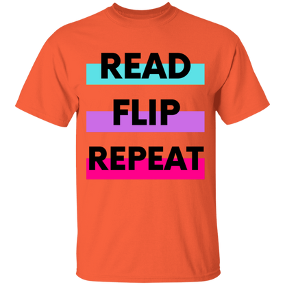 Read, Flip, Repeat T-shirt - MONLANE