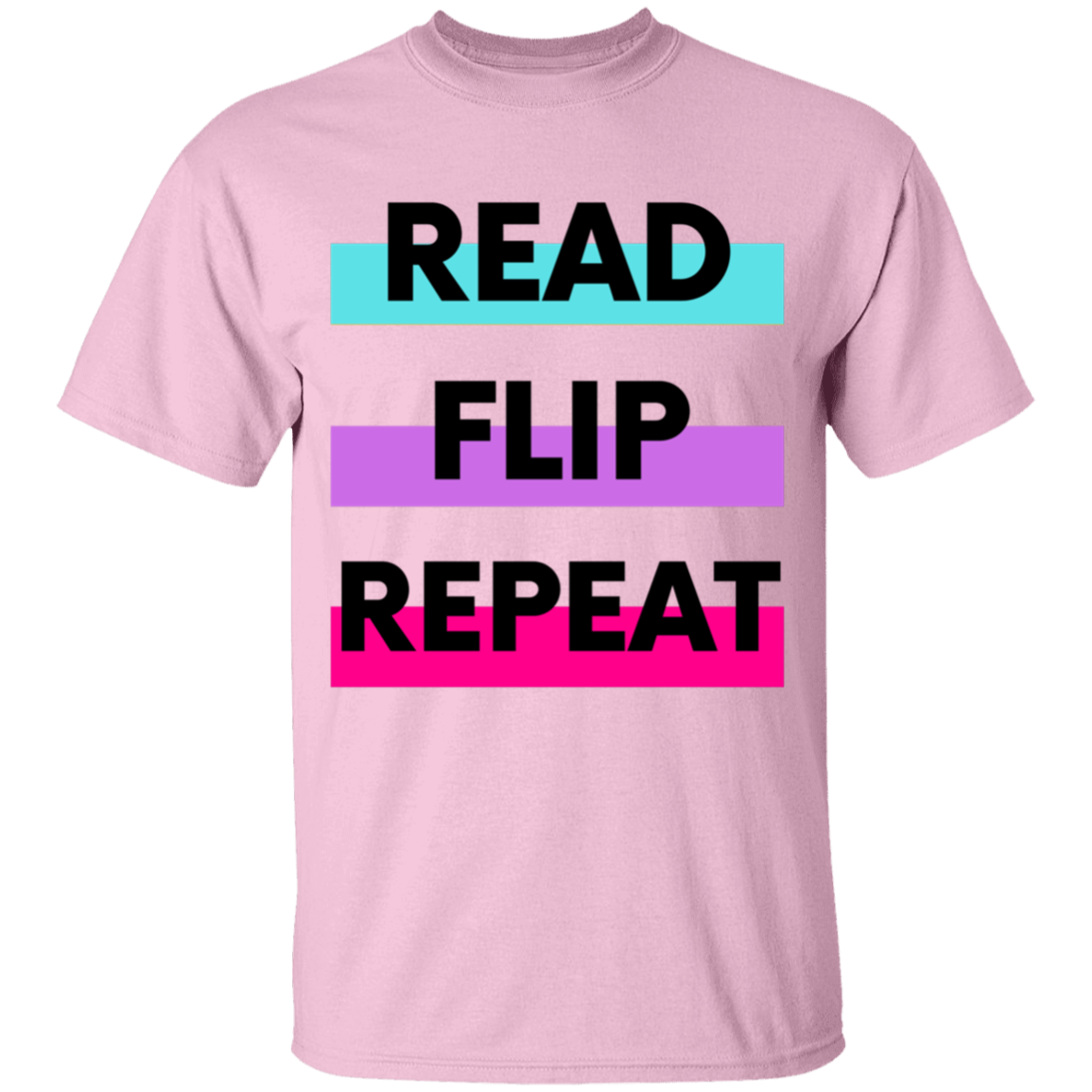 Read, Flip, Repeat T-shirt - MONLANE