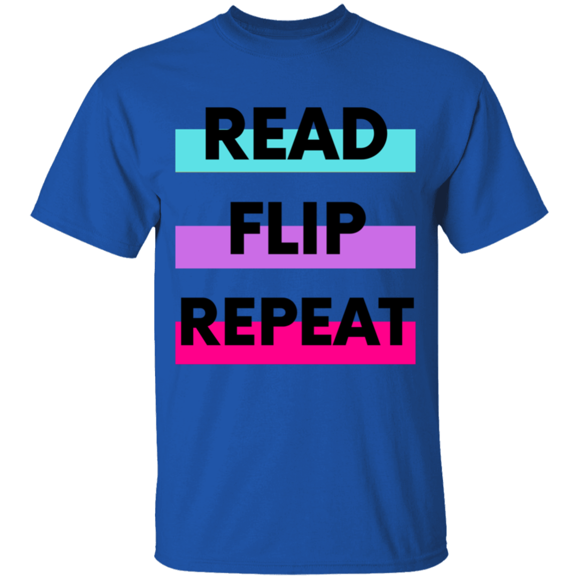 Read, Flip, Repeat T-shirt - MONLANE