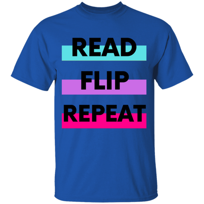 Read, Flip, Repeat T-shirt - MONLANE