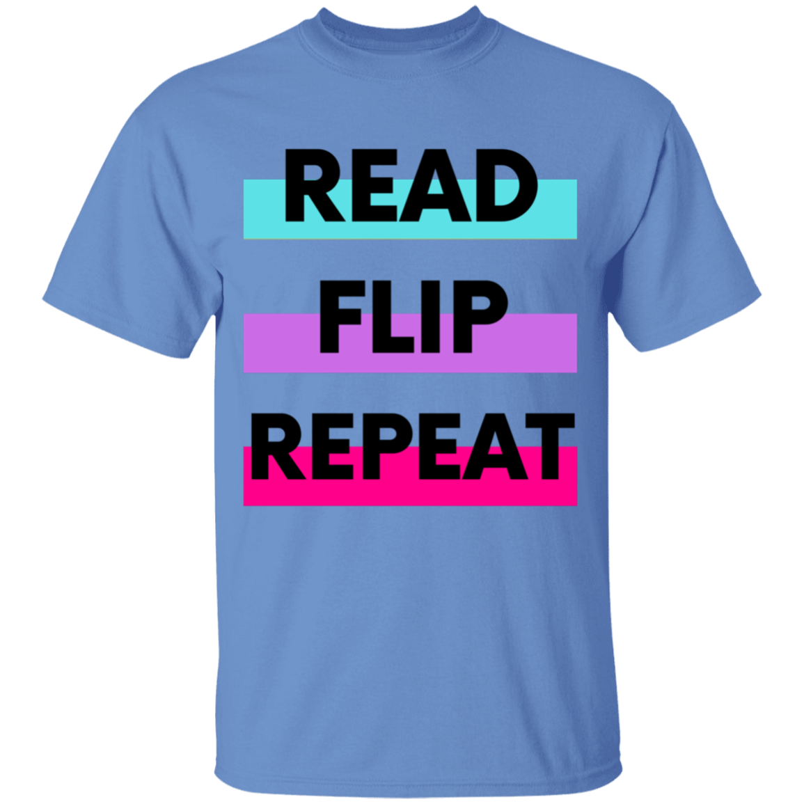 Read, Flip, Repeat T-shirt - MONLANE