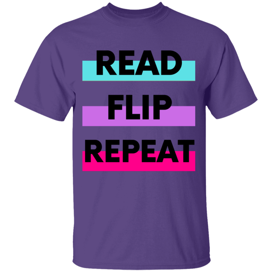 Read, Flip, Repeat T-shirt - MONLANE