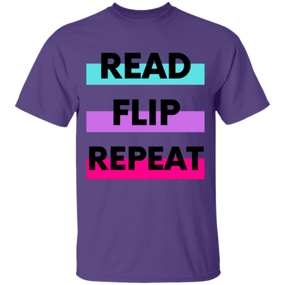 Read, Flip, Repeat T-shirt - MONLANE