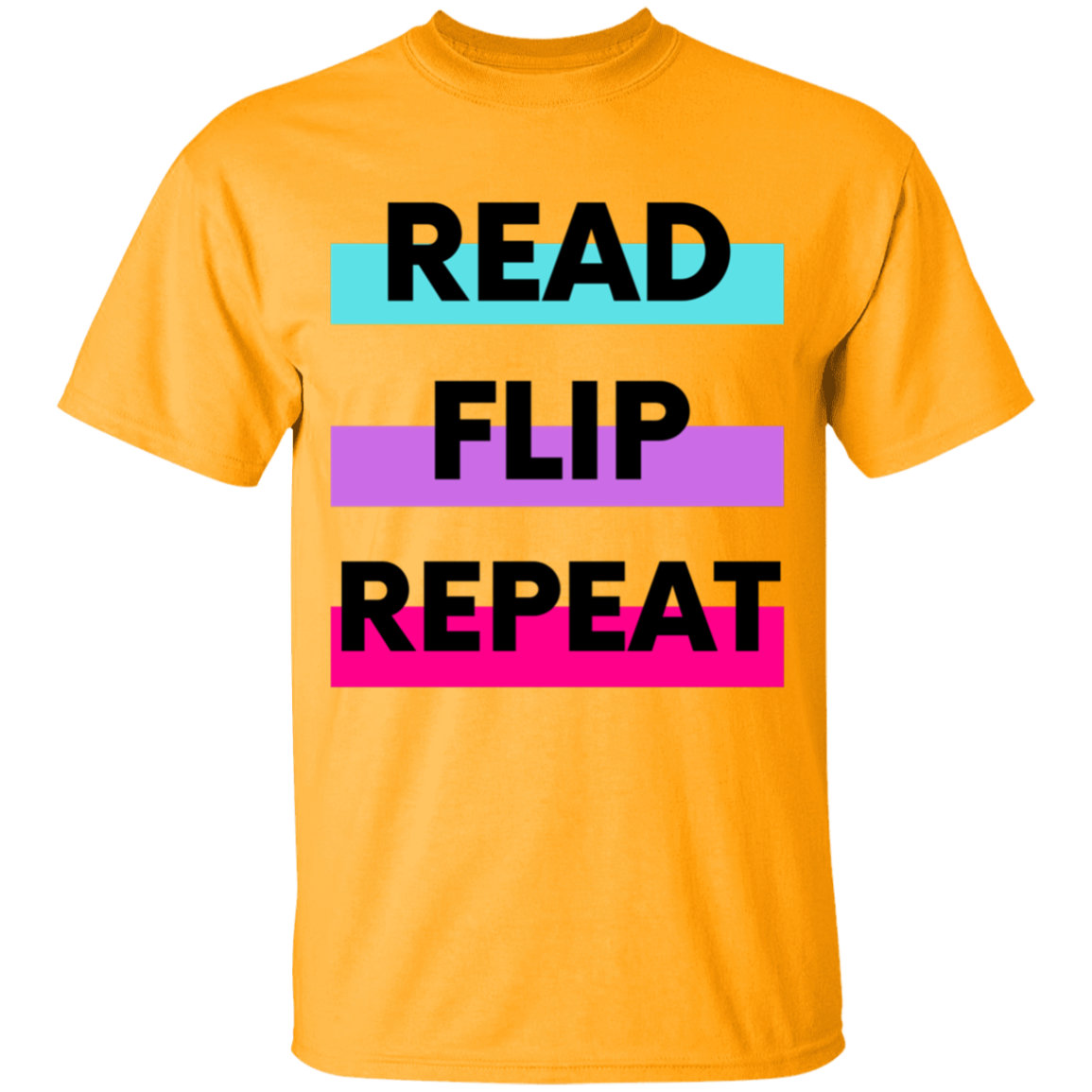 Read, Flip, Repeat T-shirt - MONLANE