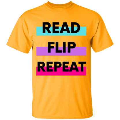 Read, Flip, Repeat T-shirt - MONLANE
