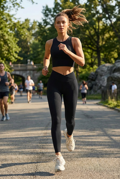 Everyday High Waist Leggings in 5 Colors, Sizes S-XL