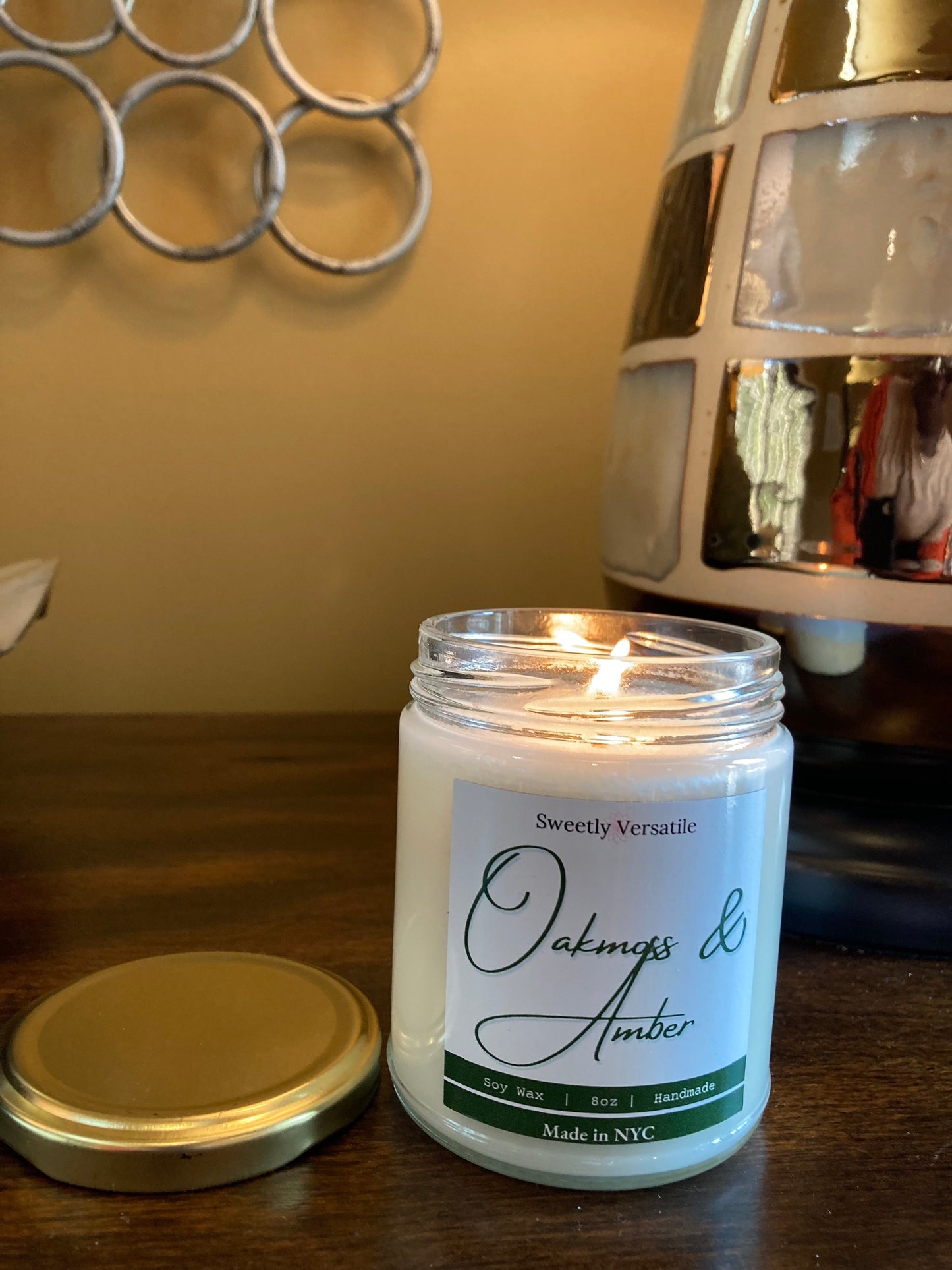 Oakmoss & Amber Candle