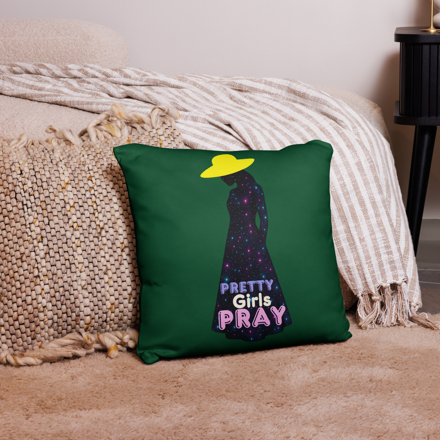 Pretty Girls Prayer Pillow