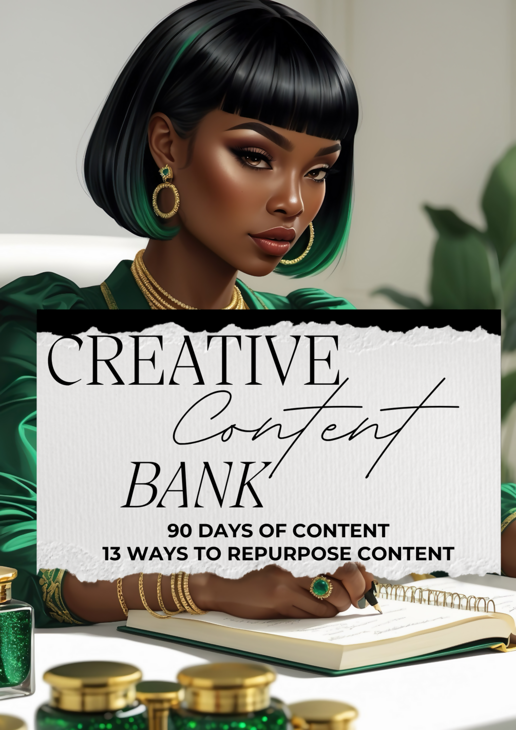 Creative Content Bank 90 Days Of Content - MONLANE DIGITAL