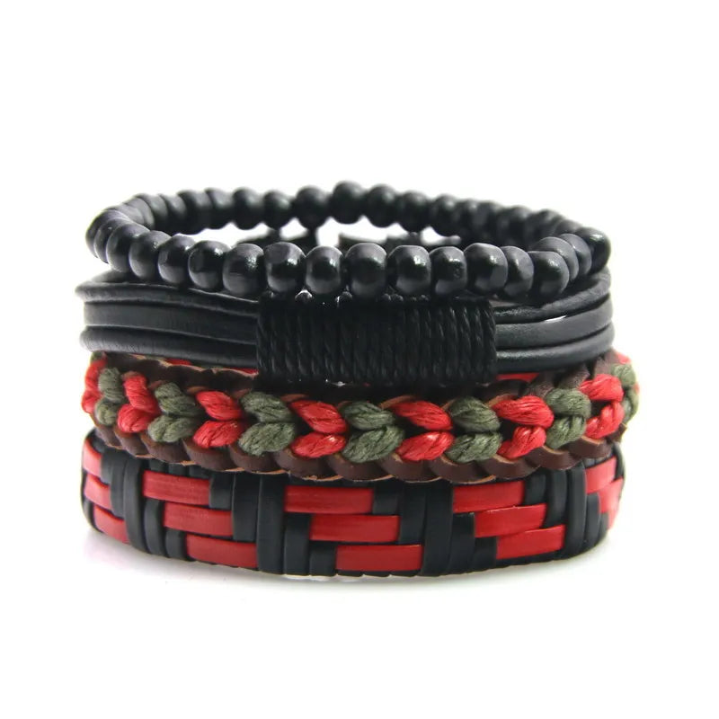 Black Believe Bracelets for Men