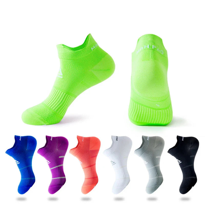 5 Pairs Sport Ankle Crew Nylon Compression socks