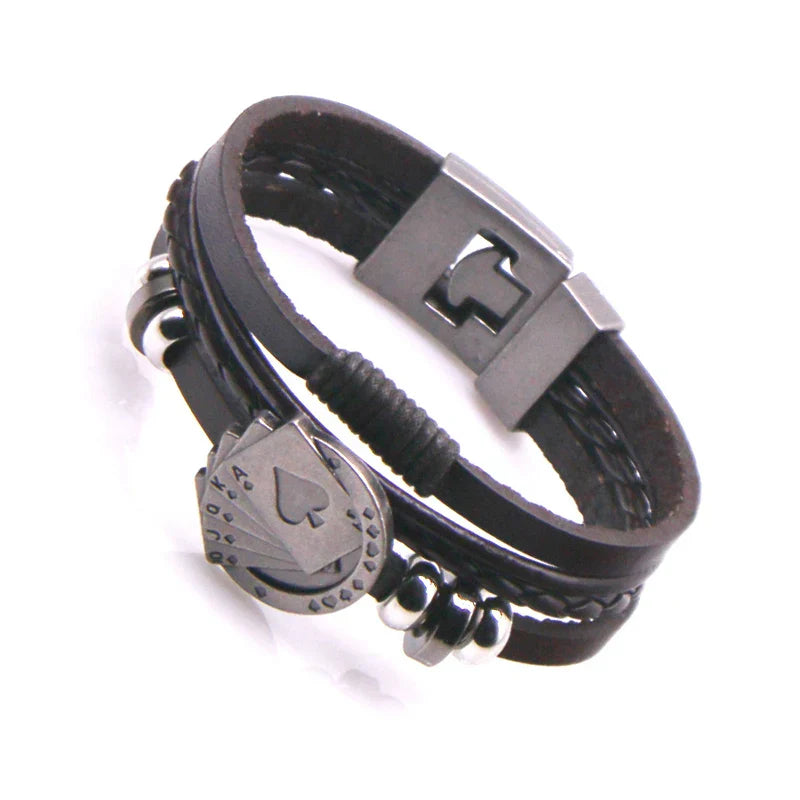 Black Believe Bracelets for Men