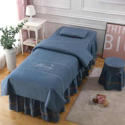 4pcs Beauty Salon Bedding Sets