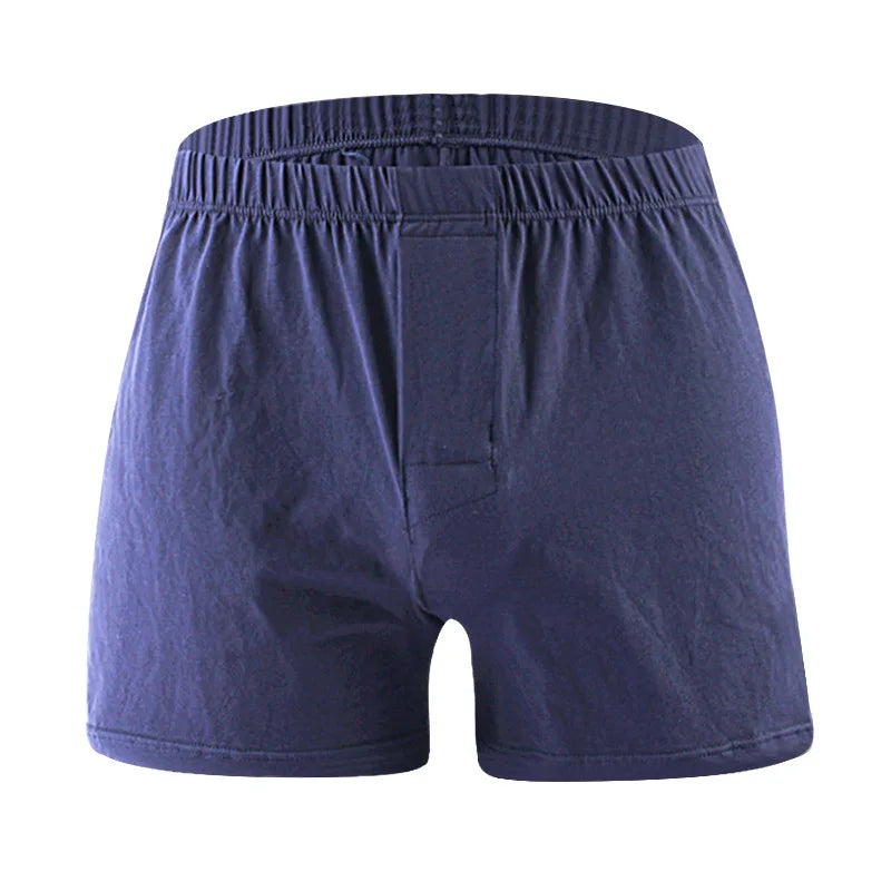 Mens Breathable Cotton Sleeping Shorts