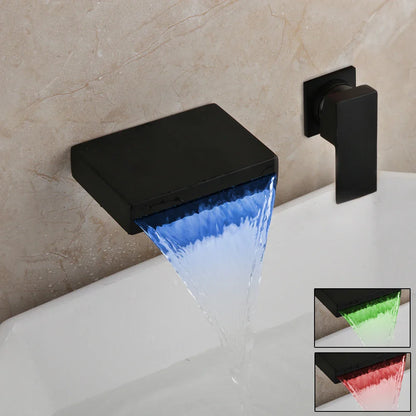 LED waterfall tub filler, view 8